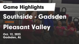 Southside  - Gadsden vs Pleasant Valley  Game Highlights - Oct. 12, 2023