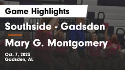 Southside  - Gadsden vs Mary G. Montgomery  Game Highlights - Oct. 7, 2023