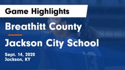 Breathitt County  vs Jackson City School Game Highlights - Sept. 14, 2020