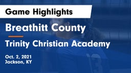 Breathitt County  vs Trinity Christian Academy Game Highlights - Oct. 2, 2021