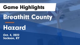 Breathitt County  vs Hazard Game Highlights - Oct. 4, 2022
