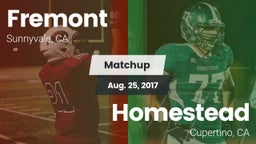 Matchup: Fremont vs. Homestead  2017