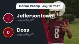 Recap: Jeffersontown  vs. Doss  2017