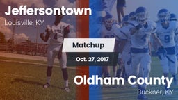 Matchup: Jeffersontown vs. Oldham County  2017