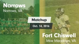 Matchup: Narrows vs. Fort Chiswell  2016