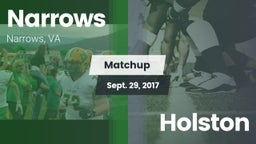 Matchup: Narrows vs. Holston  2017