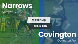 Matchup: Narrows vs. Covington  2017