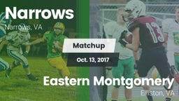 Matchup: Narrows vs. Eastern Montgomery 2017