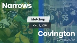 Matchup: Narrows vs. Covington  2018
