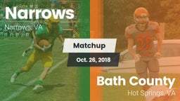 Matchup: Narrows vs. Bath County  2018