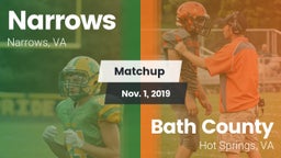 Matchup: Narrows vs. Bath County  2019