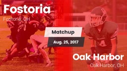 Matchup: Fostoria vs. Oak Harbor  2017