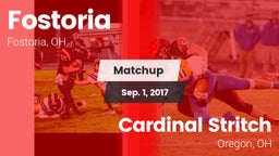 Matchup: Fostoria vs. Cardinal Stritch  2017