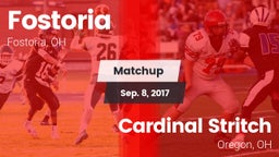 Matchup: Fostoria vs. Cardinal Stritch  2017