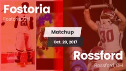 Matchup: Fostoria vs. Rossford  2017