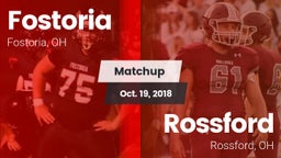 Matchup: Fostoria vs. Rossford  2018