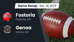 Recap: Fostoria  vs. Genoa  2019