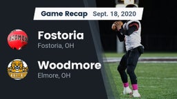 Recap: Fostoria  vs. Woodmore  2020