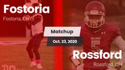 Matchup: Fostoria vs. Rossford  2020