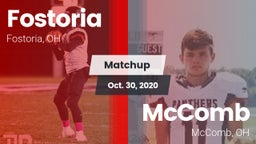 Matchup: Fostoria vs. McComb  2020