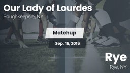 Matchup: Our Lady of Lourdes vs. Rye  2016