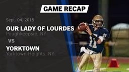 Recap: Our Lady of Lourdes  vs. Yorktown  2015