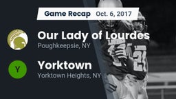 Recap: Our Lady of Lourdes  vs. Yorktown  2017