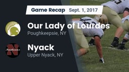 Recap: Our Lady of Lourdes  vs. Nyack  2017