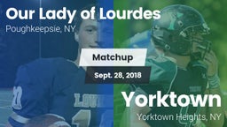 Matchup: Our Lady of Lourdes vs. Yorktown  2018