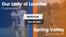 Matchup: Our Lady of Lourdes vs. Spring Valley  2018