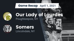 Recap: Our Lady of Lourdes  vs. Somers  2021