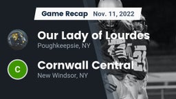 Recap: Our Lady of Lourdes  vs. Cornwall Central  2022