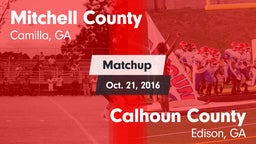 Matchup: Mitchell County vs. Calhoun County  2016
