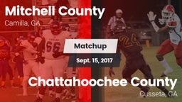 Matchup: Mitchell County vs. Chattahoochee County  2017