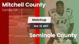 Matchup: Mitchell County vs. Seminole County  2017