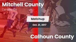Matchup: Mitchell County vs. Calhoun County 2017