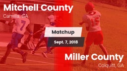 Matchup: Mitchell County vs. Miller County  2018