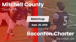 Matchup: Mitchell County vs. Baconton Charter  2019