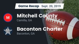 Recap: Mitchell County  vs. Baconton Charter  2019