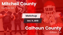 Matchup: Mitchell County vs. Calhoun County  2019