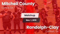Matchup: Mitchell County vs. Randolph-Clay  2019