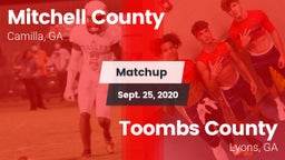 Matchup: Mitchell County vs. Toombs County  2020