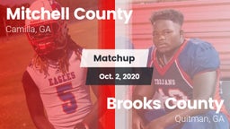 Matchup: Mitchell County vs. Brooks County  2020