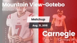 Matchup: Mountain View-Gotebo vs. Carnegie  2018