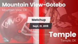 Matchup: Mountain View-Gotebo vs. Temple  2018