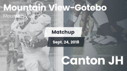 Matchup: Mountain View-Gotebo vs. Canton JH 2018
