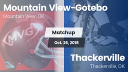 Matchup: Mountain View-Gotebo vs. Thackerville  2018