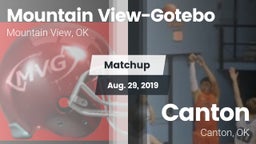 Matchup: Mountain View-Gotebo vs. Canton  2019
