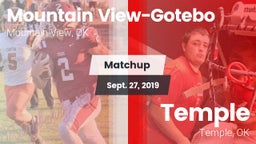 Matchup: Mountain View-Gotebo vs. Temple  2019