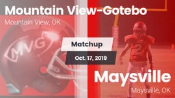 Matchup: Mountain View-Gotebo vs. Maysville  2019